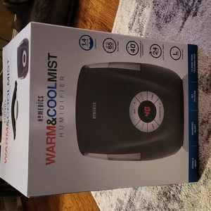 Warm and cool mist humidifier